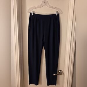 Leith Navy Blue Straight Leg Pants Sz M